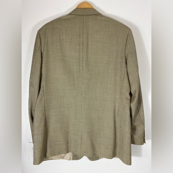 Coppley Mens Size 42 R Blazer Sport Coat Check - Picture 12 of 13